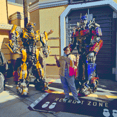 bumblebee, me, and optimus prime