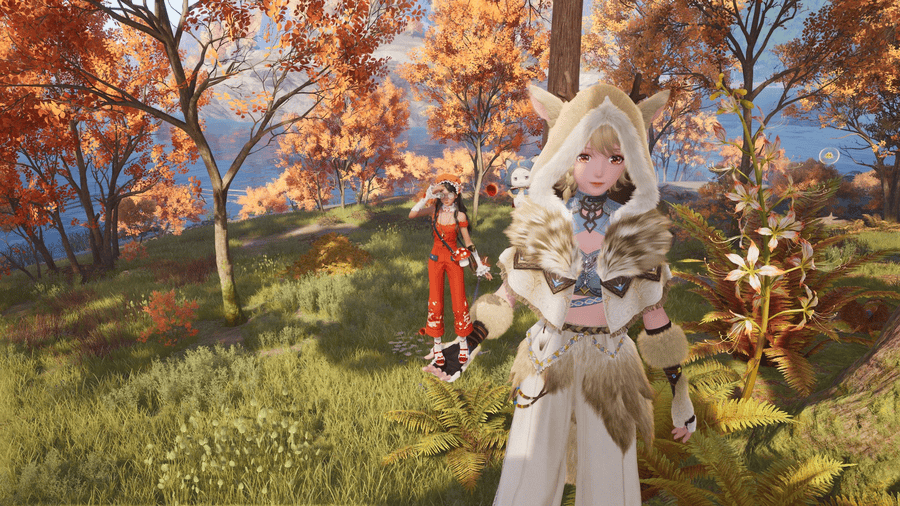 hina carrying me on the palm of her hand